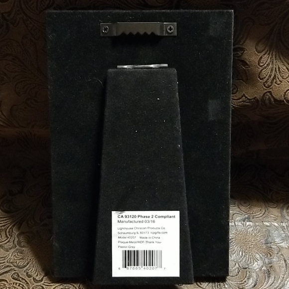 6x4 Pastor appreciation plaque - Picture 4 of 5